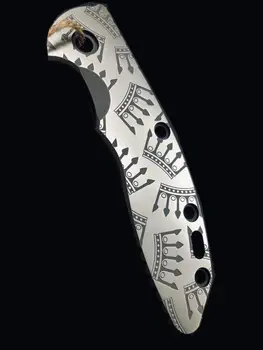 1 шт. Изготовленный на заказ Патч DIY Ti для ножей Rick Hinderer XM18 3.5 Ножи Аксессуары для поделок
