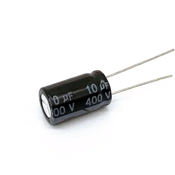 10ШТ Высокое качество 400V10UF 10*17 мм 10 МКФ 400V 10* 17 Электролитический конденсатор