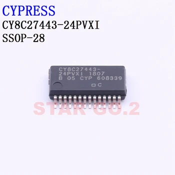 1PCSx CY8C27443-24PVXI SSOP-28 CYPRESS Microcontroller