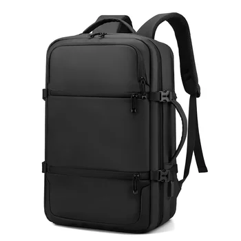 2023 Новые модные 15,6-дюймовые рюкзаки для ноутбуков Мужские многофункциональные водонепроницаемые мужские дорожные сумки для зарядки через Usb