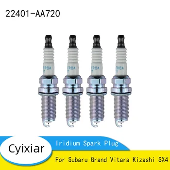 4шт 22401-AA720 Лазерная Иридиевая Свеча Зажигания Для Subaru Grand Vitara Kizashi SX4 09482-00606 SILFR6A-11 5468