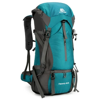70-литровый походный рюкзак, Водостойкий Альпинистский походный рюкзак, дорожный рюкзак с дождевиком для езды на велосипеде, пеших прогулок, рыбалки