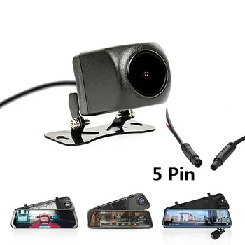 720P 5Pin AHD Автомобильное зеркало видеорегистратор DVR Камера заднего вида 2,5 мм Водонепроницаемая для видеорегистраторов за рулем с потоковым мультимедиа