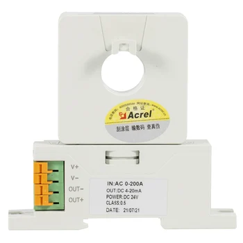 ACREL BA50 (II)-Датчик тока на Din-рейке AI/I Изолирует ток AC0- (60-600) A от постоянного тока 4-20 мА или 0-20 мА для промышленной автоматизации