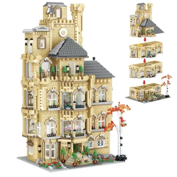 City Street View Creative Expert Toy House Emporium Модель Mini Micro Building Blocks Модульный миниатюрный MOC-комплект Игрушка для взрослых