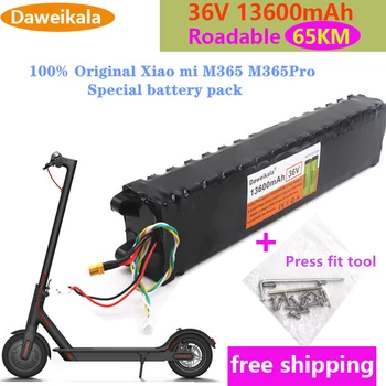 Daweikala,Batterie spéciale pour M356 Pro, 2023 d'origine, 36V, 13,6 Ah, 13600mAh, 65km d'autonomie, outil souhaits Fit