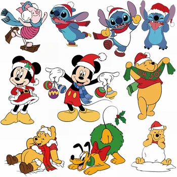 Disney Skating Stitch Пятачок Для Резки Металла Умирает Счастливый Микки Минни Плутон Винни Пух Умирает для изготовления Бумажных Открыток своими руками 2023