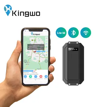 GPS-трекер для отслеживания активов Kingwo CatM1 NT09E с аккумуляторной батареей емкостью 12000 мАч
