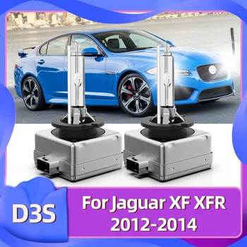 LSlight Быстрая Доставка и Яркая Фара Ксеноновая 35 Вт D3S HID Лампа 6000 К Белый Для Jaguar XF XFR 2012 2013 2014 Авто Фары