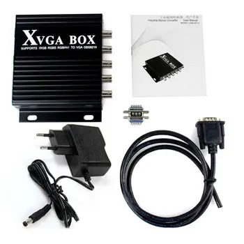 XVGA Box RGB RGBS RGBHV MDA CGA EGA в VGA Преобразователь Видео с промышленного монитора GBS-8219 Преобразователь промышленного монитора