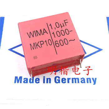 Бесплатная доставка 1шт/2шт WIMA Германия конденсатор MKP10 1000V 1UF 1,0 МКФ 1000V 105 P = 37,5 мм
