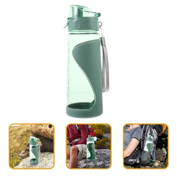 Бутылка для воды Путешествия Спорт Кемпинг на открытом воздухе Пластиковые стаканы для питья Портативная чашка