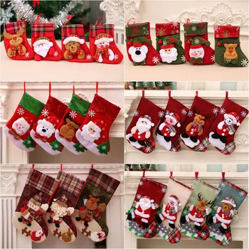 Веселые Рождественские украшения, рождественский подарок своими руками, Санта-Клаус, Снеговик, подвеска на елку, кукла, украшение для дома, Ноэль Натал, с Новым годом