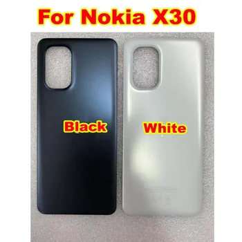 Высококачественная задняя крышка аккумулятора, дверца корпуса, задняя крышка с клейкой лентой, крышка телефона для Nokia X30 TA-1450 TA-1443 Shell