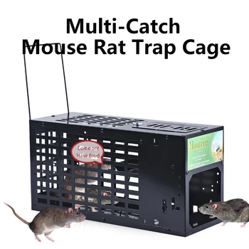 Высокочувствительная, Эффективная и Многоразовая Клетка-Мышеловка для Крыс-мышеловок для непрерывного Отлова / Борьбы С вредителями