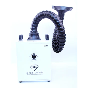 Вытяжка для очистки дыма Курительный прибор Лазерная машина с высокой фильтрацией, Дымоочиститель, Воздухоочиститель для уборки пыли в помещении TBK