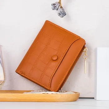 Горячий женский кошелек Простые короткие кошельки в стиле ретро, портмоне, держатели для карт, сумочка для девочек, маленький кошелек, женская сумка Bolsa Feminina