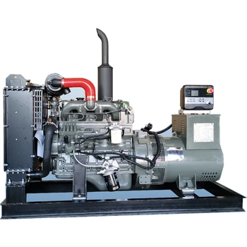 Дизельный генератор Yunnei мощностью 30 кВА, морские генераторные установки открытого типа с водяным охлаждением, Дизель-генераторные установки