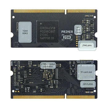 Для базовой платы Sipeed Tang Primer + Модуль RV-отладчика + USB-кабель + Комплект кабелей 2,54 мм DDR3 GW2A FPGA Goai Learning Core Board