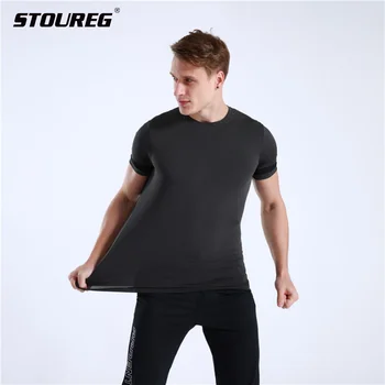 Летние мужские спортивные футболки для бега, легкие футболки для бодибилдинга, мужские дышащие спортивные топы для фитнеса с коротким рукавом для тренировок