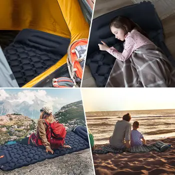 Матрас на воздушной подушке- сверхлегкая складная кровать для кемпинга, пеших прогулок и путешествий
