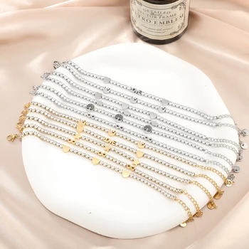Новый женский браслет из нержавеющей стали Love Star Jewelry Браслет-оберег Оптом Модный браслет Ювелирные аксессуары
