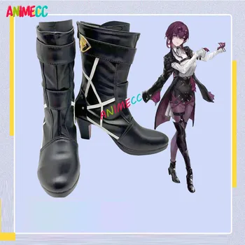 Обувь для косплея Honkai Star Rail Kafka из игры ANIMECC, обувь для косплея Kafka из игры Star Rail, обувь для косплея унисекс, допускающая кастомизацию
