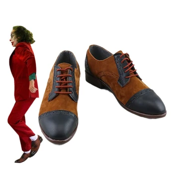 Обувь для косплея Movie It с Хоакином Фениксом, ботинки, реквизит на Заказ, аксессуары для Хэллоуина, настраиваемые аксессуары