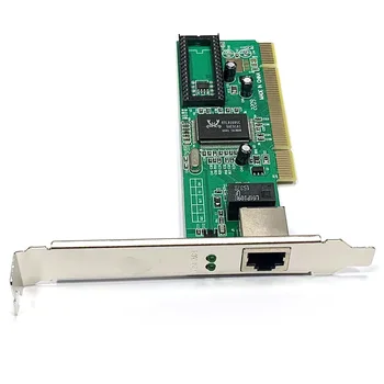 Однопортовый медный кабель PCI/PCI-X/карта быстрой передачи данных RJ45 Gigabit Ethernet LAN RTL8169SC