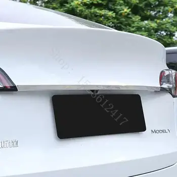 Панель крышки задней задней двери багажника и накладка верхней крышки багажника для Tesla Model Y 2021 2022 Внешние аксессуары