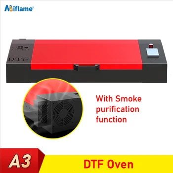 Печь A3 DTF, устройство для отверждения ПЭТ-пленки, порошковая печь для горячего расплава с функцией очистки от дыма, принтер для печати футболок DTF, сушилка для пленки