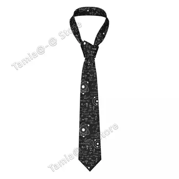 Подарок учителю математики Галстуки Унисекс из шелка полиэстера 8 см Классический мужской галстук для мужчин Аксессуары Галстук Свадебный Косплей