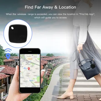 Подвесной GPS-трекер, Bluetooth-совместимое мини-устройство слежения, Bluetooth-совместимый трекер, Чувствительные телефонные принадлежности, двусторонний поиск