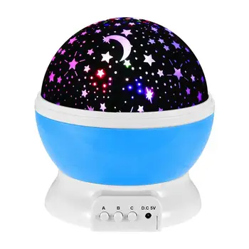 Проектор Star Night Light Прочный звездный проектор с USB-зарядкой для вечеринки в спальне, потолочная светодиодная лампа для домашнего кинотеатра в комнате