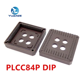 Разъем PLCC IC DIP 84PINS PLCC-84 НОВЫЙ держатель микросхемы DIP PLCC-84 Разъем PLCC по всему периметру DIP В наличии