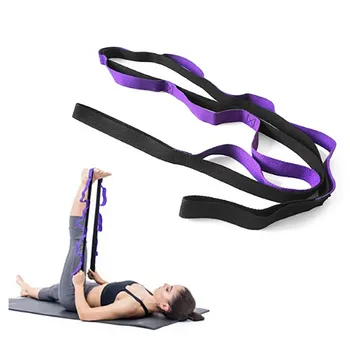 Ремешок для йоги Yoga Daisy Chains с несколькими петлями, неэластичный эластичный ремешок для йоги для