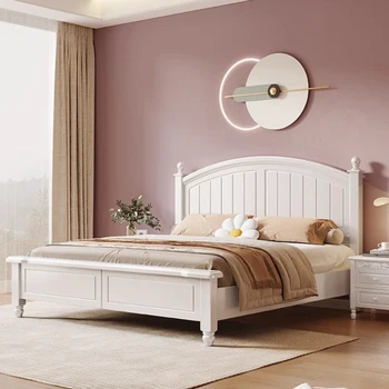 Роскошные Садовые детские кровати Белого современного размера King Size Beauty Kawaii Деревянные кровати Для хранения вещей для взрослых Camas Dormitorio Мебель для дома