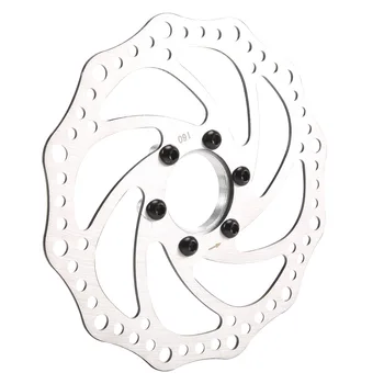 Ротор тормозного диска велосипеда 160 мм, Аксессуары для дисковых тормозов шоссейных велосипедов из нержавеющей стали с диагональным отверстием на фланце 48 мм