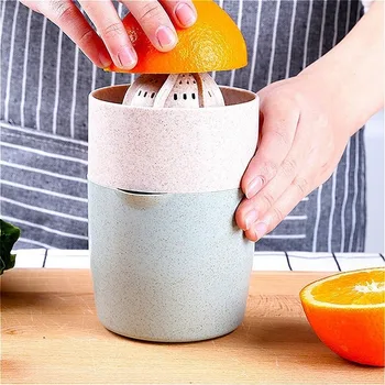 Ручной пресс-соковыжималка для лимона, Простая чашка для сока из апельсина и груши, бытовые мелкие инструменты