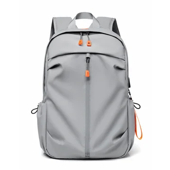 Рюкзак для мужчин 2023 Многофункциональный Деловой рюкзак для ноутбука Зарядка через USB Водонепроницаемая пленка Мужская сумка для спины Повседневная сумка