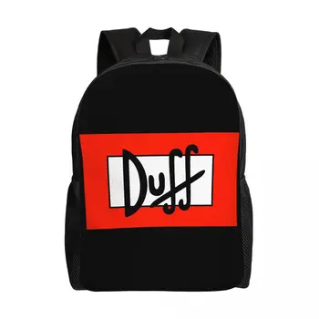Рюкзак для путешествий Duff Beer, мужская и женская школьная компьютерная сумка для книг, сумки для студентов колледжа