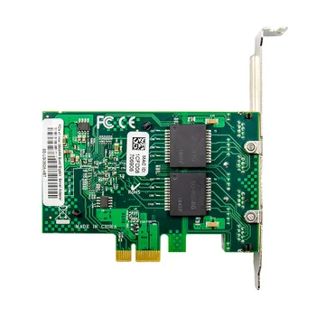 Сетевая карта PCIE, четырехпортовый сервер гигабитной сетевой карты, высокоскоростная сетевая карта Ethernet RJ45, чип I350