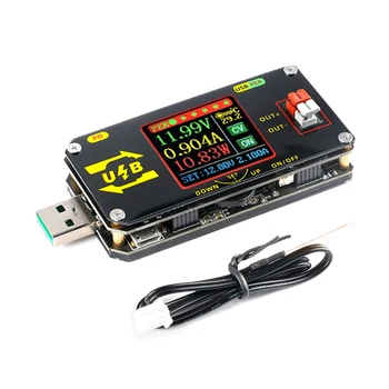 Тестер зарядки с цветным экраном USB с числовым программным управлением Для снижения напряжения и повышения мощности источника питания Применимая модель: XY-UMPD