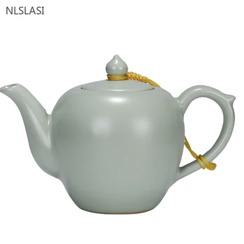 Традиционный Фарфоровый чайник, Изготовленный на заказ Керамический Чайный сервиз, Домашний фильтр для красоты, Чайник для заварки чая, Принадлежности для китайской чайной церемонии ручной работы