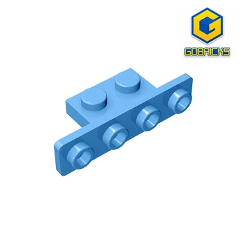 УГЛОВАЯ ПЛАСТИНА Gobricks GDS-638 1X2/1X4 совместима с lego 10201 2436 детские Развивающие строительные блоки 