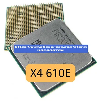 Четырехъядерный процессор AMD Athlon II X4 610e с частотой 2,4 ГГц, четырехпоточный процессор AD610EHDK42GM Socket AM3