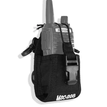 Чехол для рации Baofeng UV 5R, держатель для поясной сумки, карманная кобура для портативного переговорного устройства, чехлы для сумок UV82 для переноски