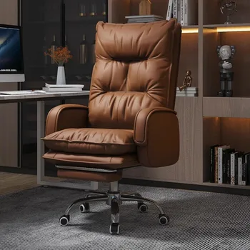 Эргономичное Офисное кресло Gameing с поворотным кожаным поворотным акцентом, массажное кресло на колесиках, мебель для салона красоты Cadeira Para Escritorio